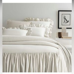 Annie Selke Wilton Natural Bedspread Queen